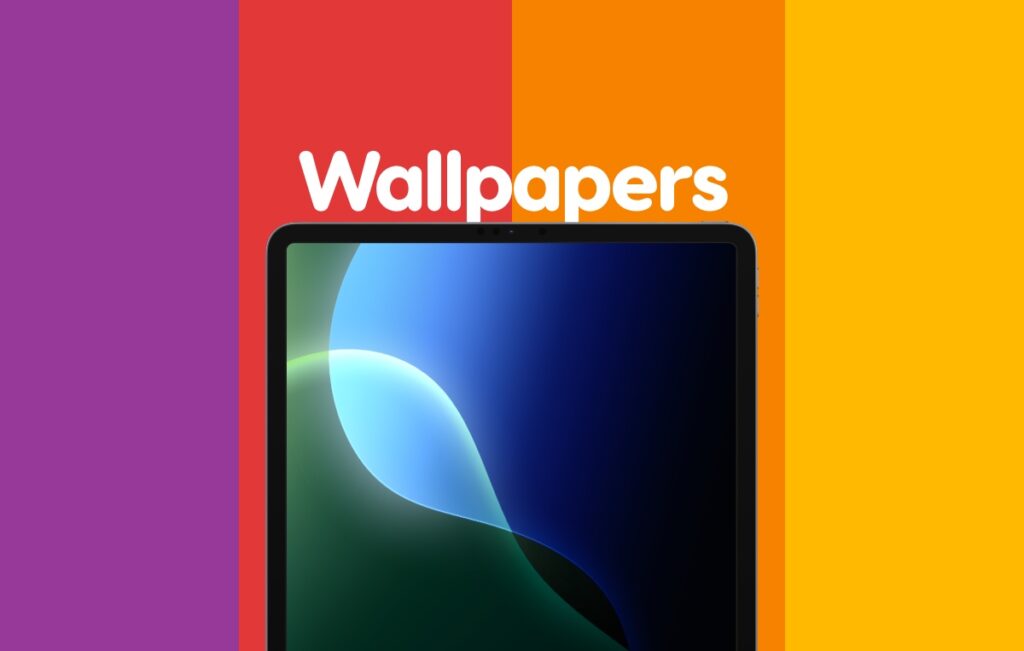 Download official iPadOS 18 wallpapers.