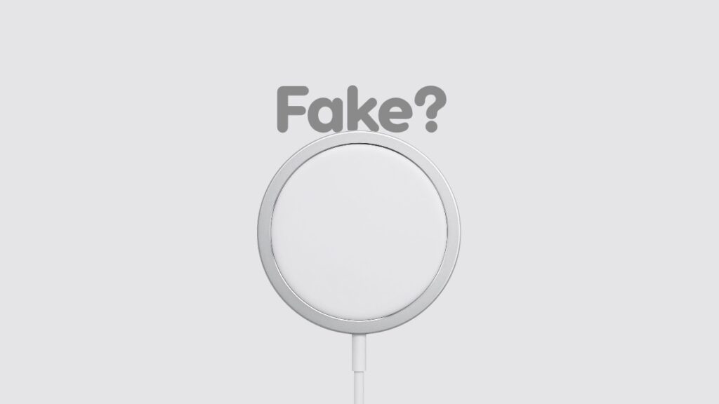 Spot a fake Apple MagSafe Charger using your iPhone.