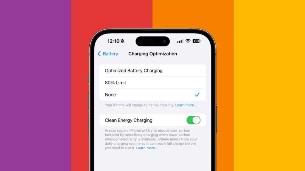 When to turn off iPhone Optimized Battery Charging feature.