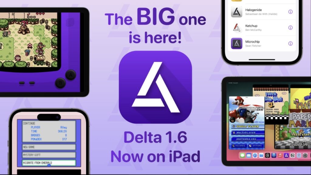 Delta emulator updated for iPad.