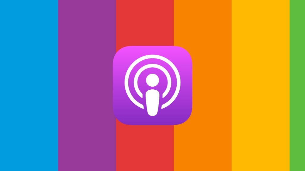 Turn off automatic downloads in Podcasts app.