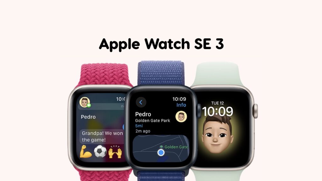 Apple Watch SE 3 will be made from rigid plastic.