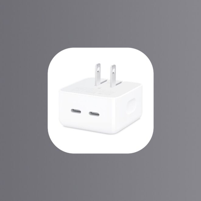 Save $19 on Apple’s 35W Dual USB-C Port Charger