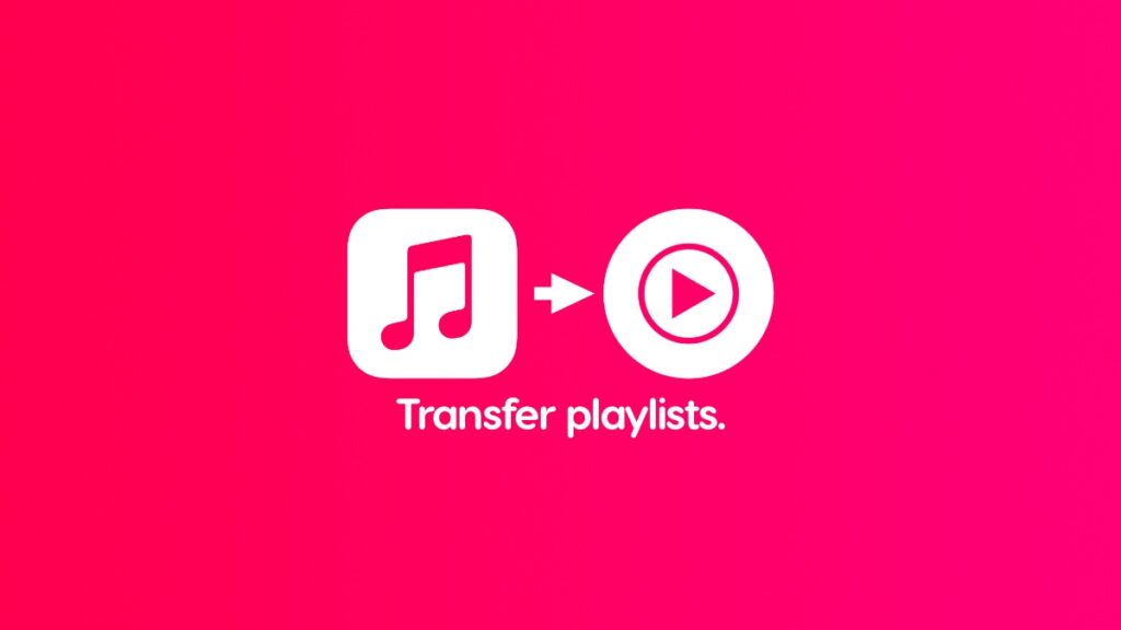 Transfer Apple Music playlists to YouTube Music.