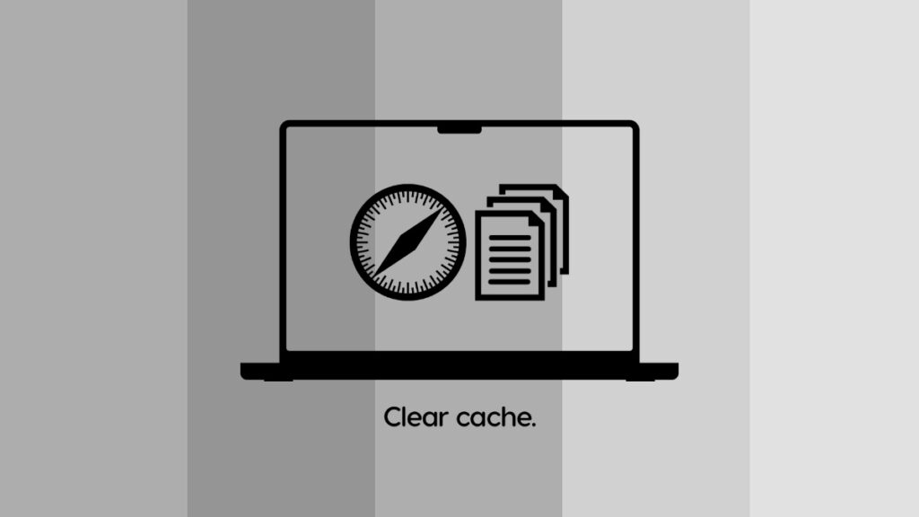 Clear cache files in Safari for Mac.