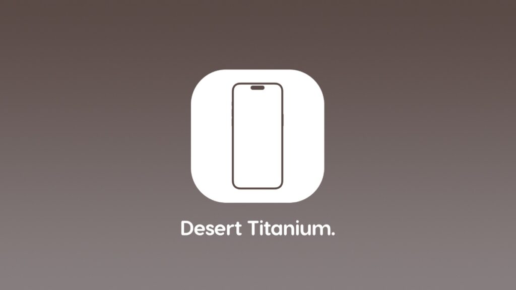 New iPhone 16 Pro color may be called Desert Titanium.