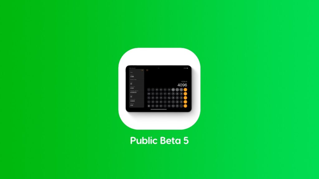 Download and install iOS 18 and iPadOS 18 public beta 5.