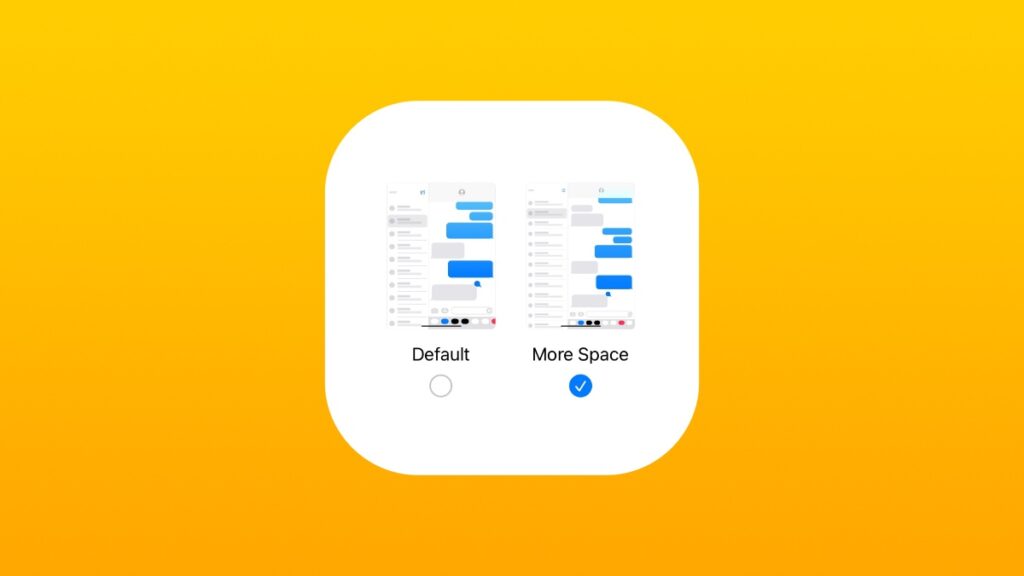 Increase desktop space on iPad Pro and iPad Air.