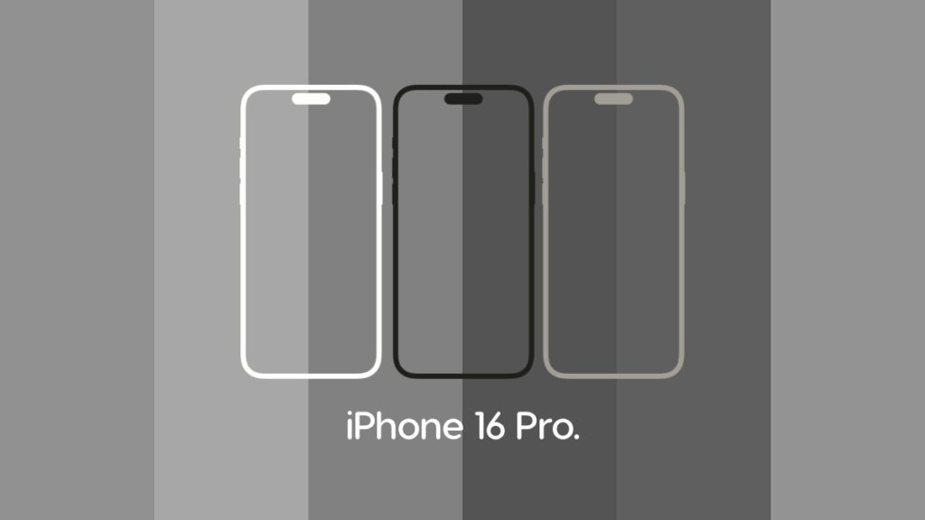 Apple iPhone 16 Pro color options shown in leaked image.