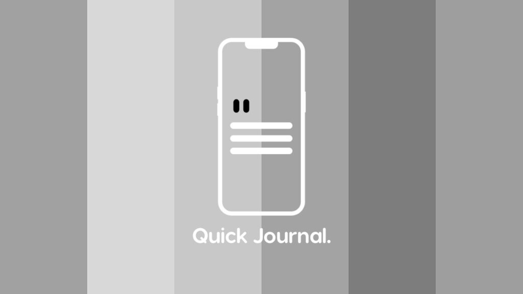 Quick Journal is an extremely minimal journaling app for iPhone.