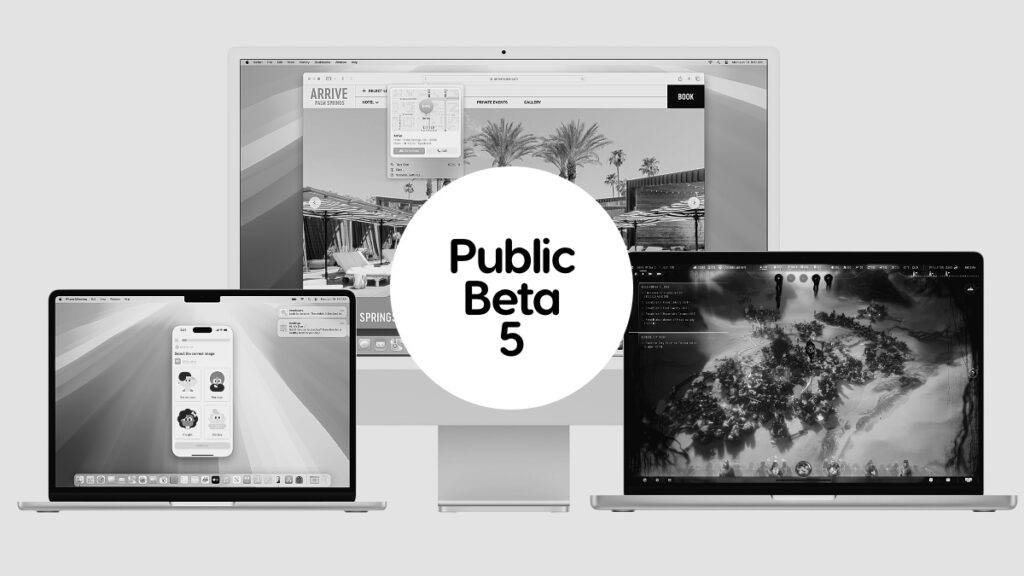 Download macOS Sequoia 15.0 public beta 5 today.