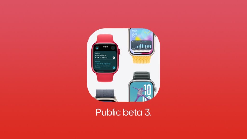 Download watchOS 11 public beta 3.