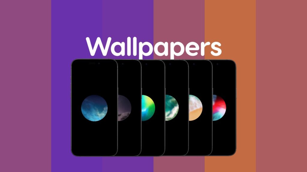 Download iOS Orbs wallpaper pack.