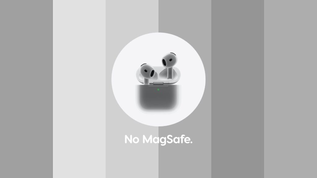 AirPods 4 do not support MagSafe.