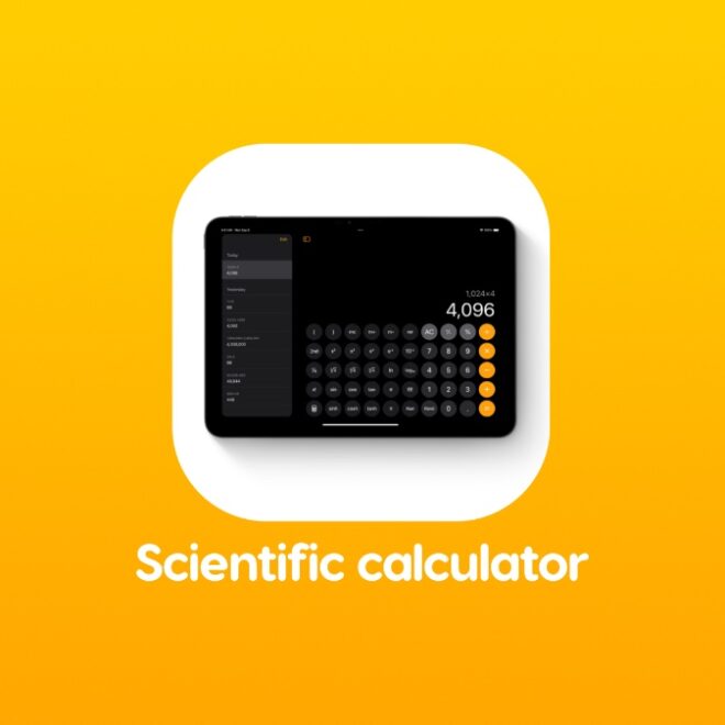 How to Enable Scientific Calculator on iPad