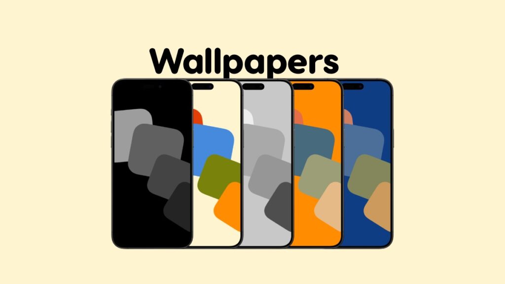 Download the free 'Floating App Icons' wallpaper pack for iPhone.