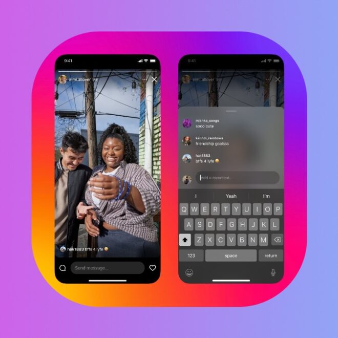 Instagram for iPhone Now Lets You Comment on Stories Publicly