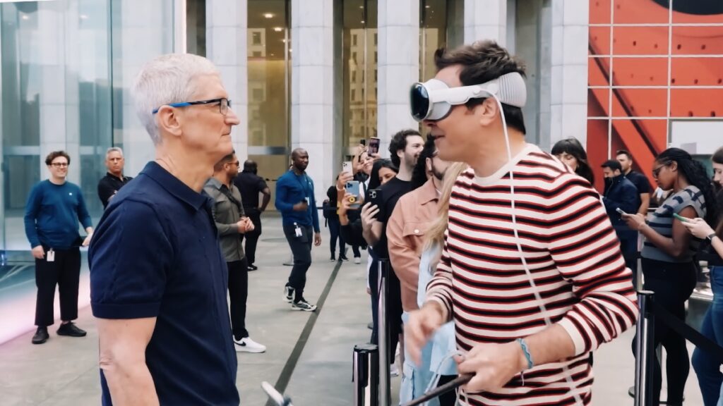 Jimmy Fallon interviews Tim Cook.