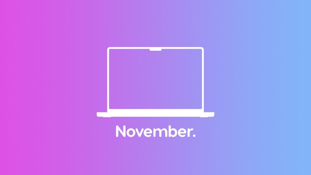 Apple launching M4 Macs in November.