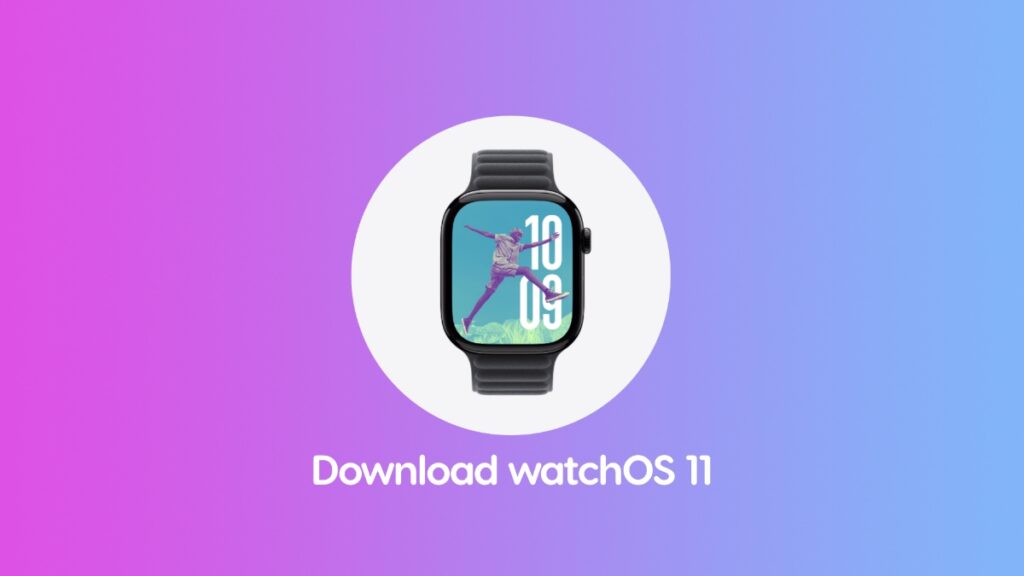 Download watchOS 11 final update.