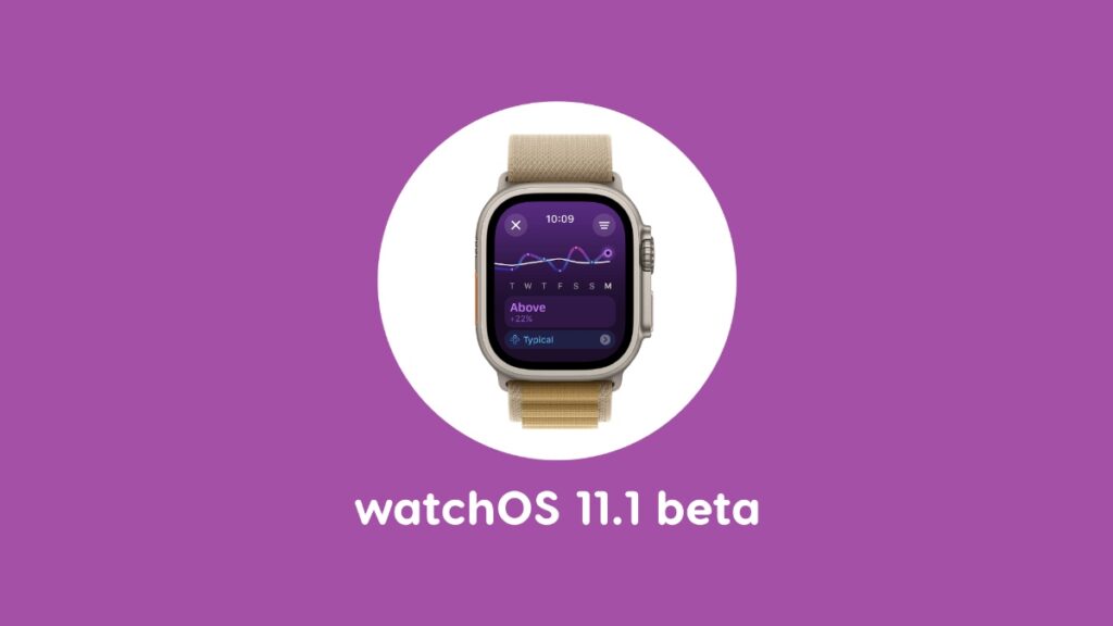 watchOS 11.1 beta 1 now available for download.