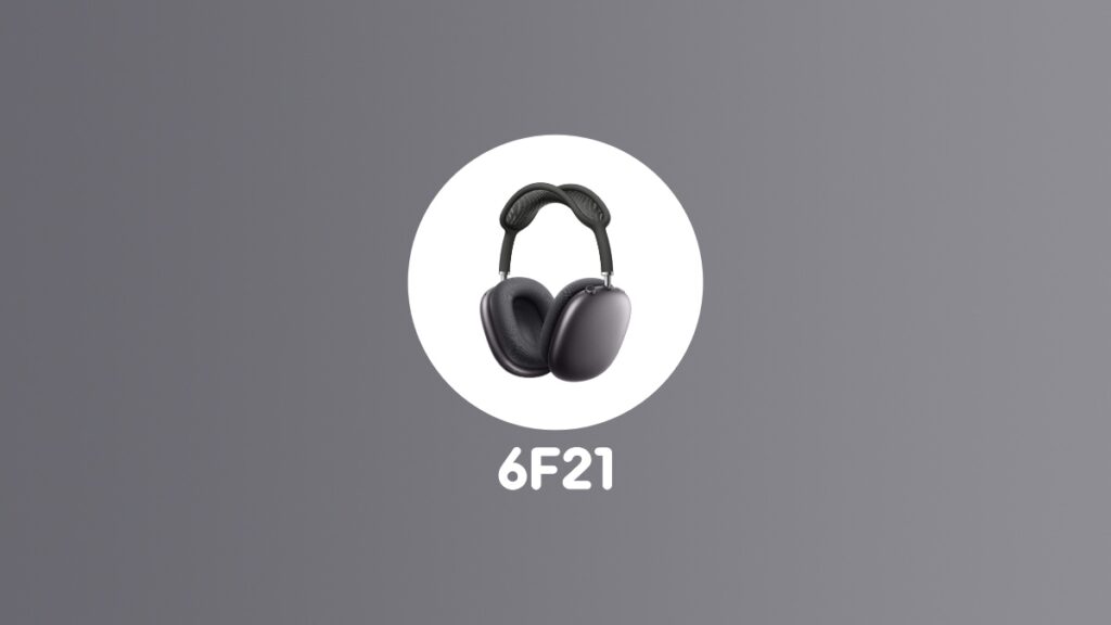 Firmware 6F21 now available for AirPods.