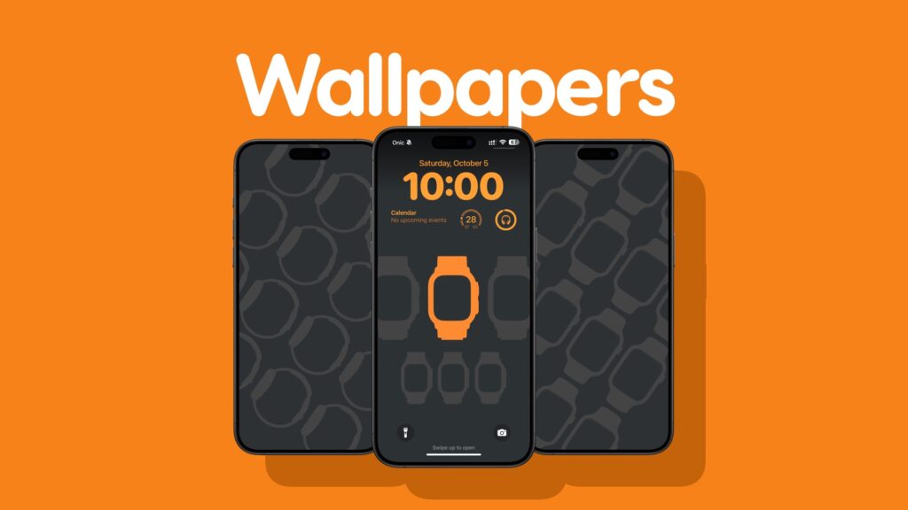 Download Apple Watch wallpaper pack for iPhone.