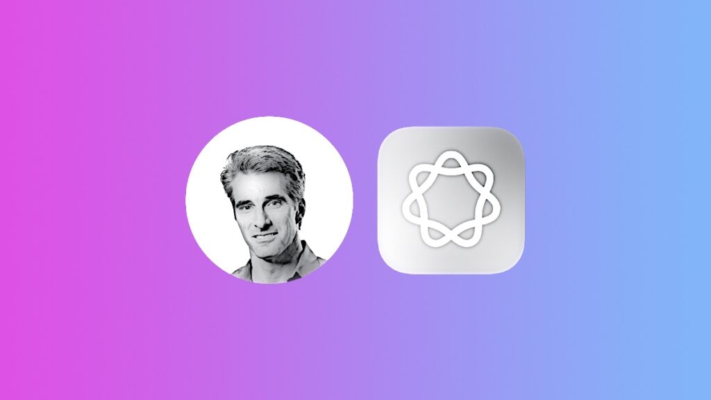 Craig Federighi on Apple Intelligence and Siri.