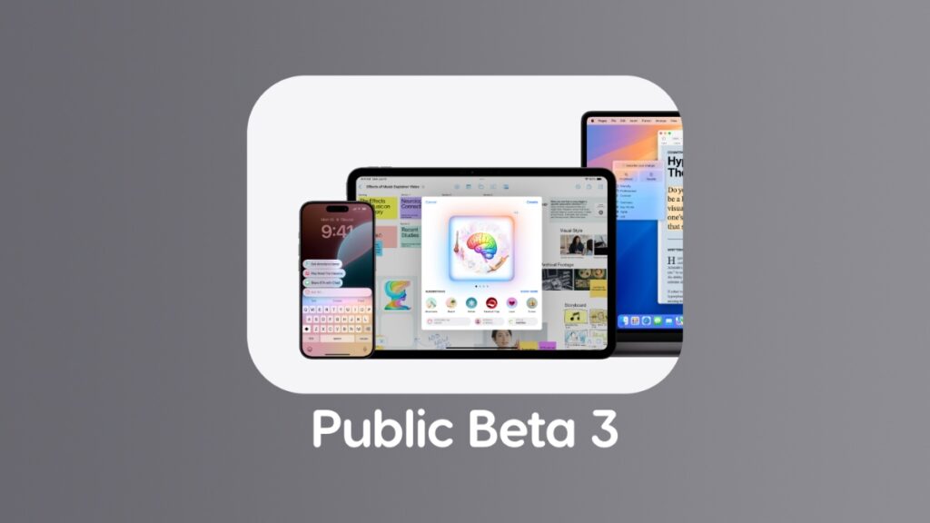 Download iOS 18.1 and iPadOS 18.1 public beta 3.