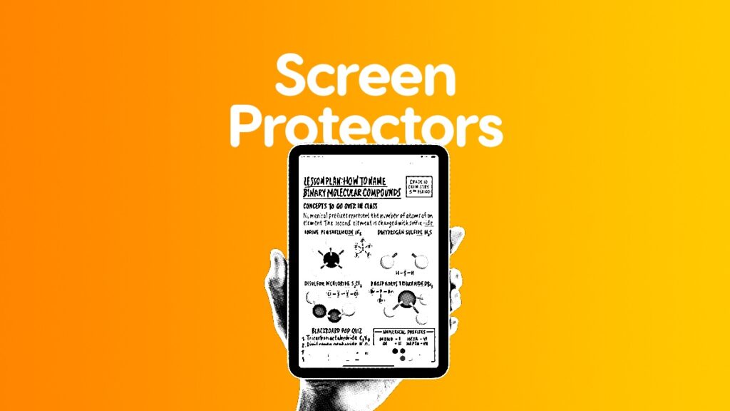 Screen protectors for iPad mini 7.