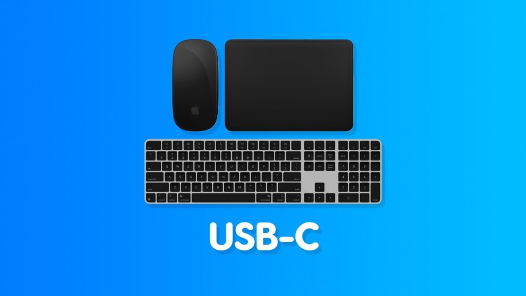 USB-C Magic Mouse, Keyboard, Trackpad released.