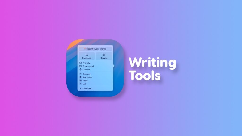 My thoughts on Writing Tools.