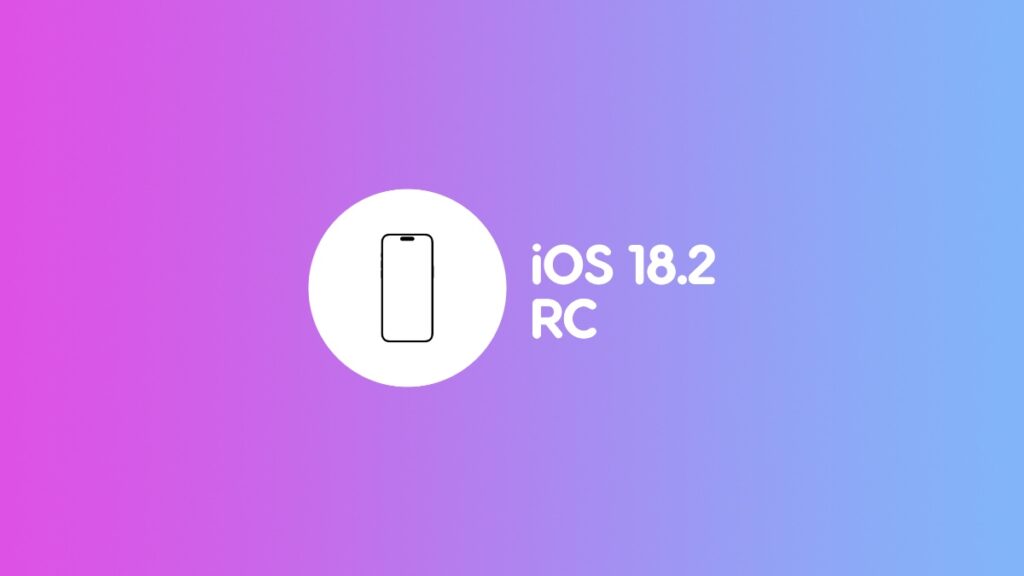 Download and install iOS 18.2, iPadOS 18.2 RC.