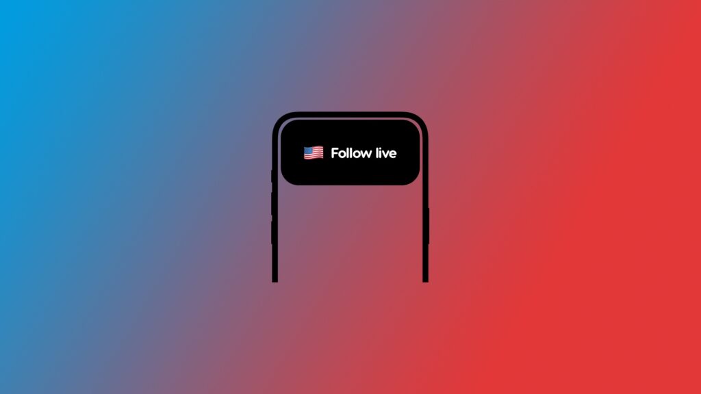 Follow elections 2024 using Live Activity on iPhone and iPad.