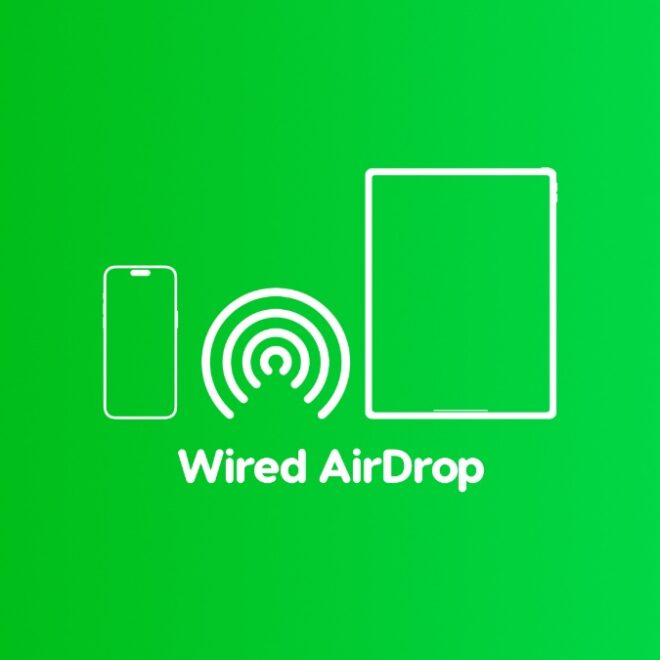 How to Use Wired AirDrop on iPhone, iPad and Mac