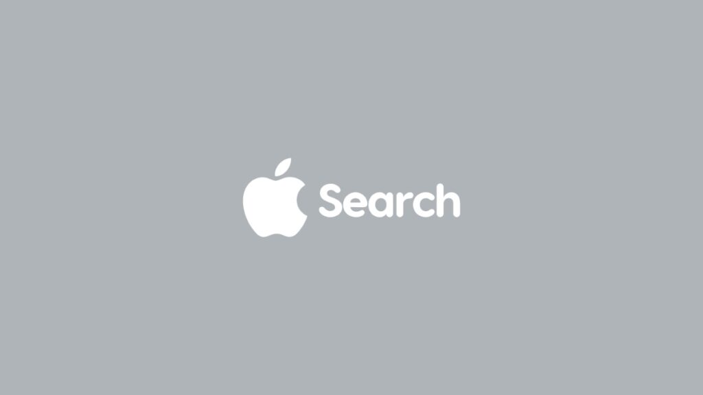 Apple not building its own search engine.