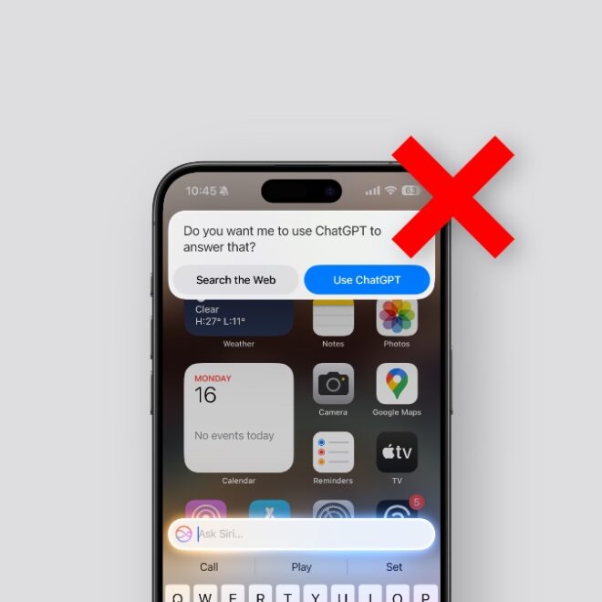 How to Disable ‘Use ChatGPT’ Request Prompt on iPhone, iPad