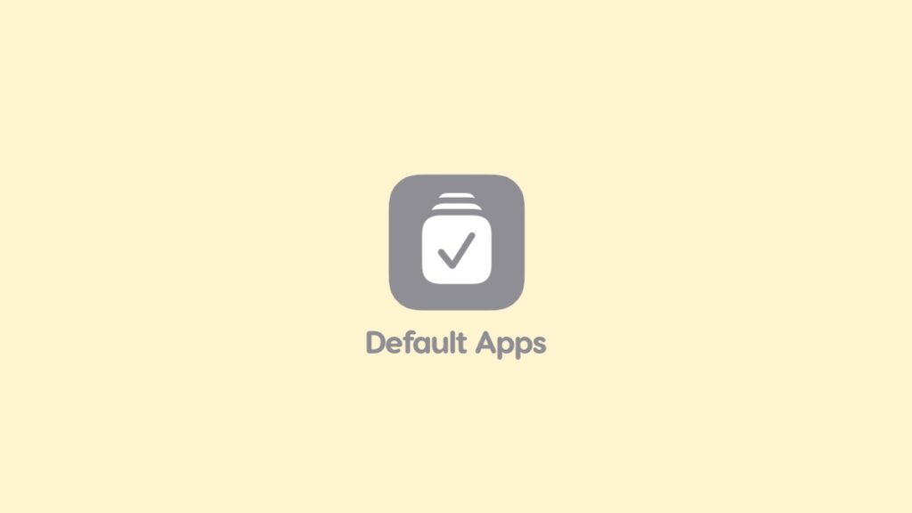 Change default apps on iPhone and iPad.