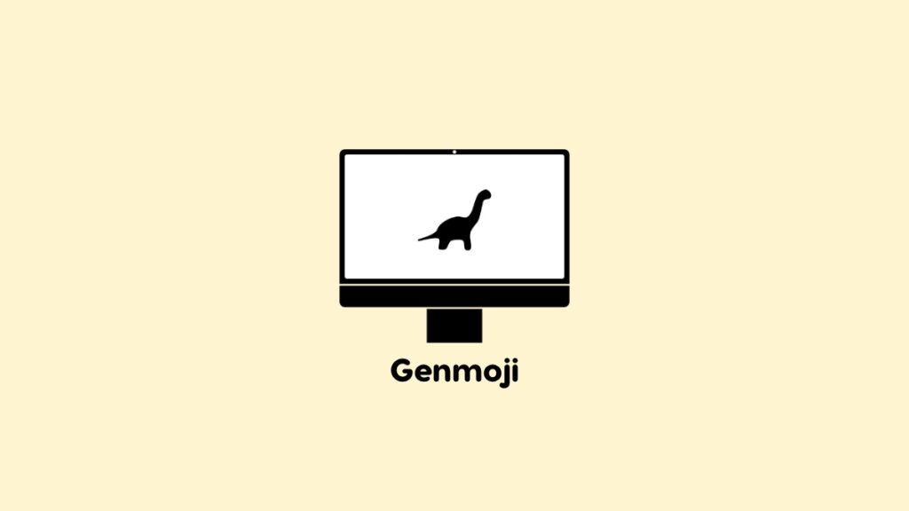 Setup and use Genmoji on Mac.