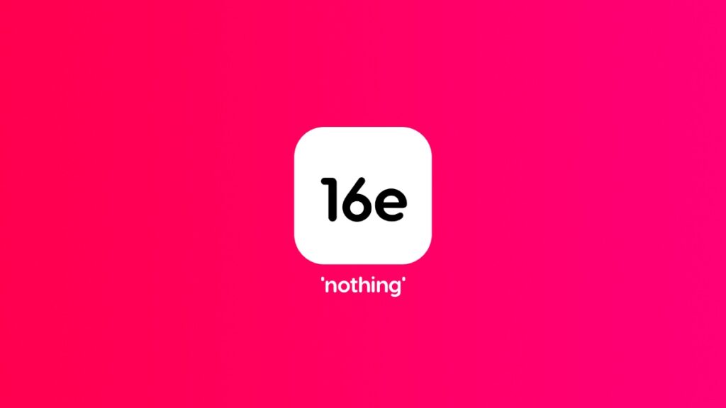 'e' in iPhone 16e means nothing.