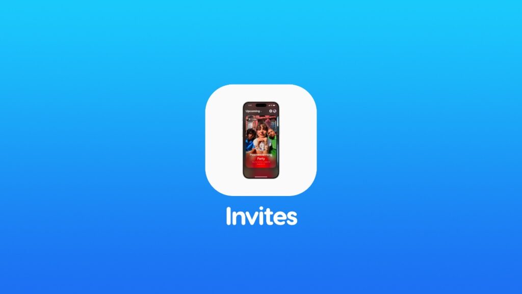 Download Invites app for iPhone.