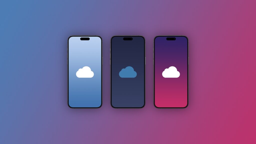 iCloud wallpapers for iPhone.